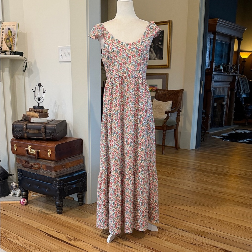 Monteau Los Angeles floral maxi Size Large